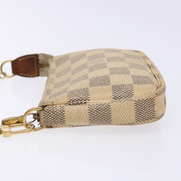 LOUIS VUITTON Damier Azur Mini Pochette Accessoires Pouch - Picture 5 of 16